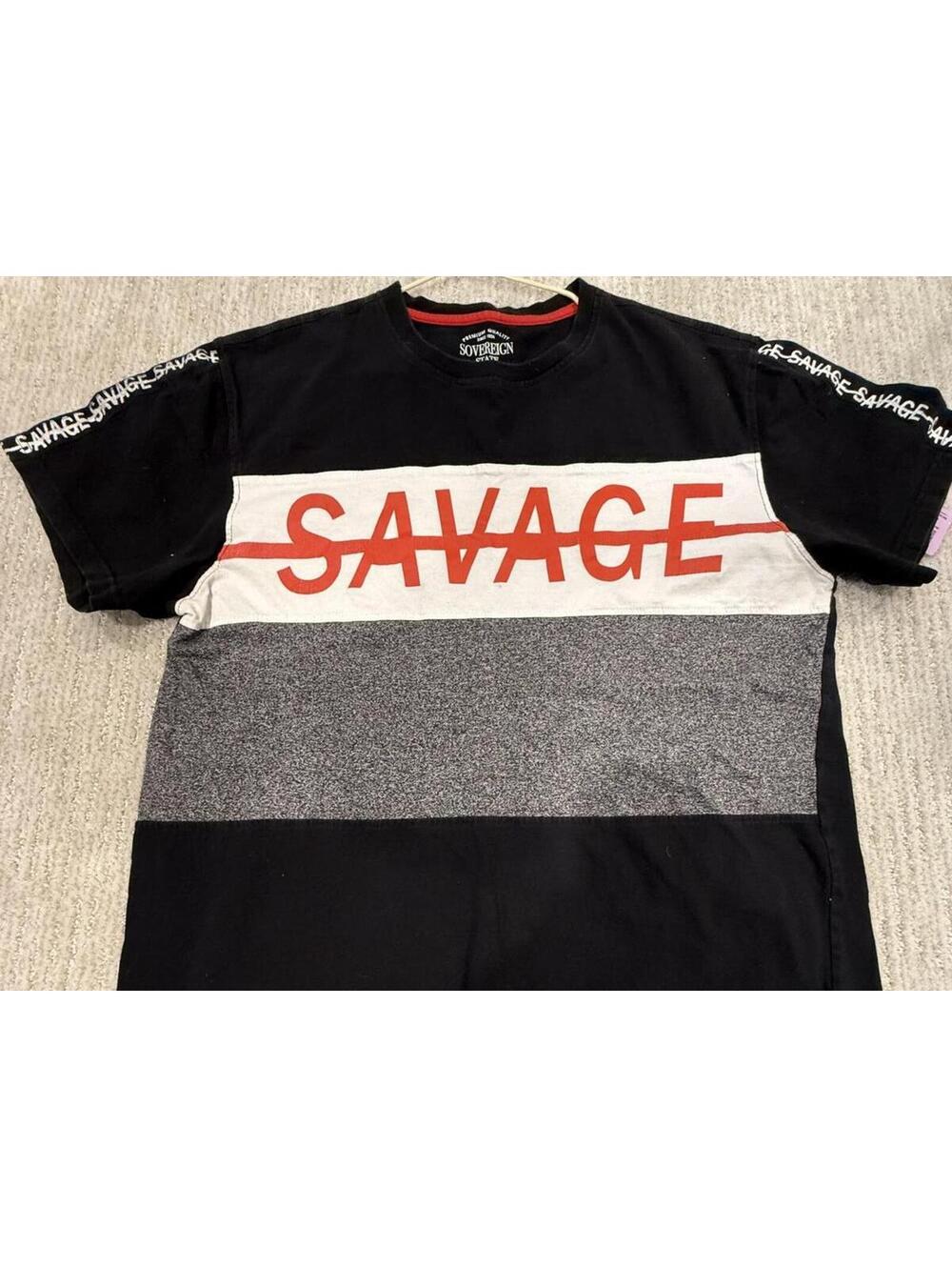 Sovereign Snake Savage Colorblock T-Shirt Size XXL
